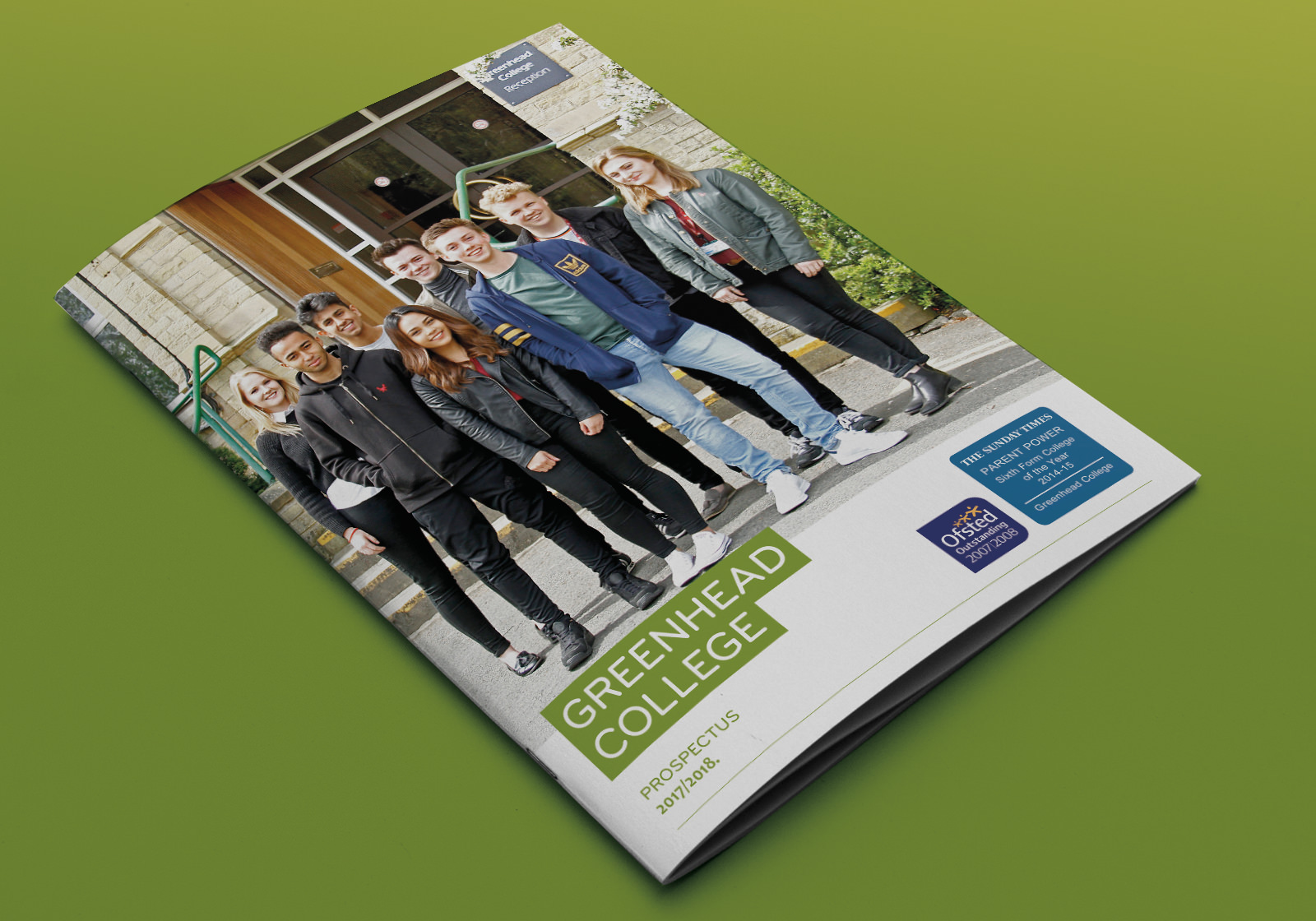 Prospectus and Website for UK renowned Greenhead College